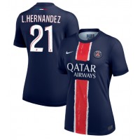 Paris Saint-Germain Lucas Hernandez #21 Fußballbekleidung Heimtrikot Damen 2024-25 Kurzarm